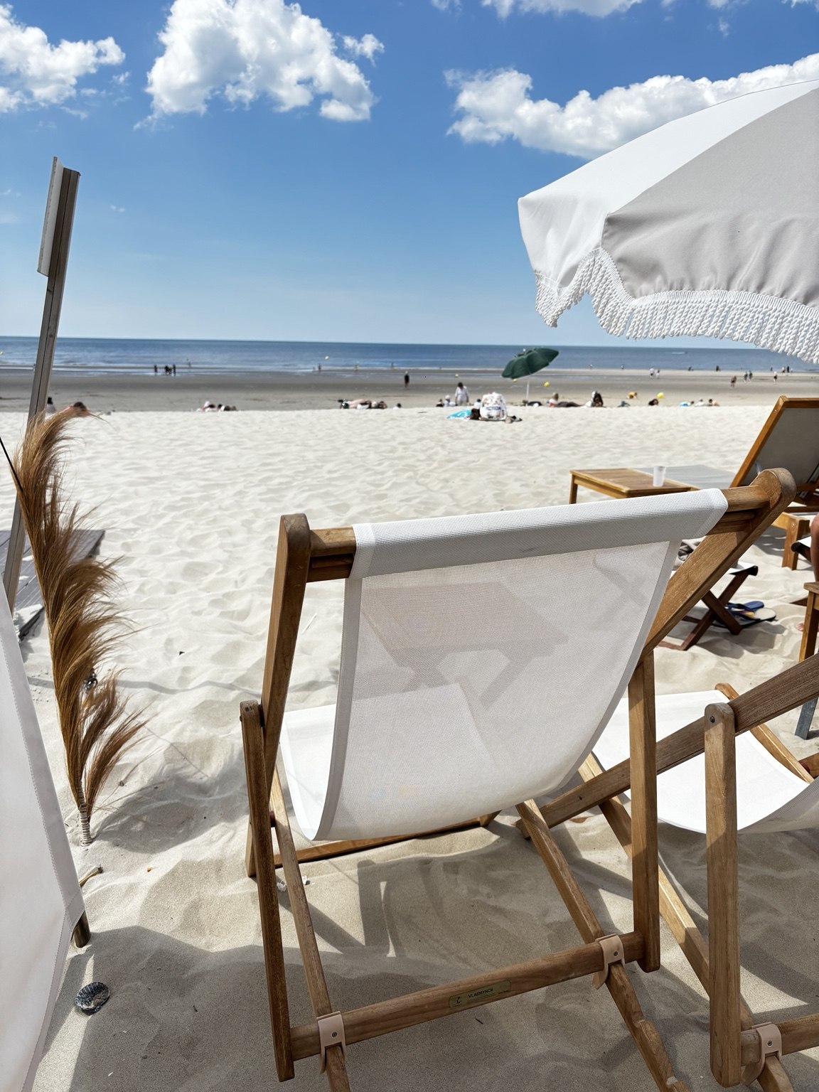 Une pause au bord de la plage